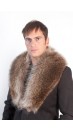 Raccoon fur collar - unisex